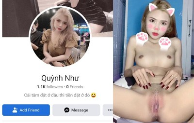 Quỳnh Như Live Thủ Dâm Gái Xinh Vú Mẩy